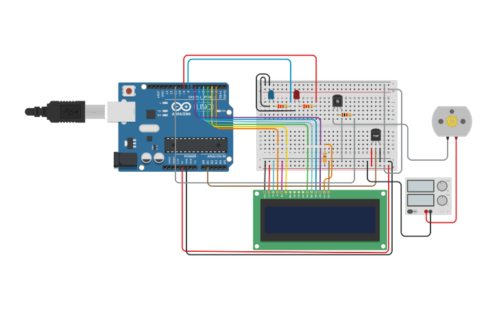 Circuit design Examen C5 | Tinkercad