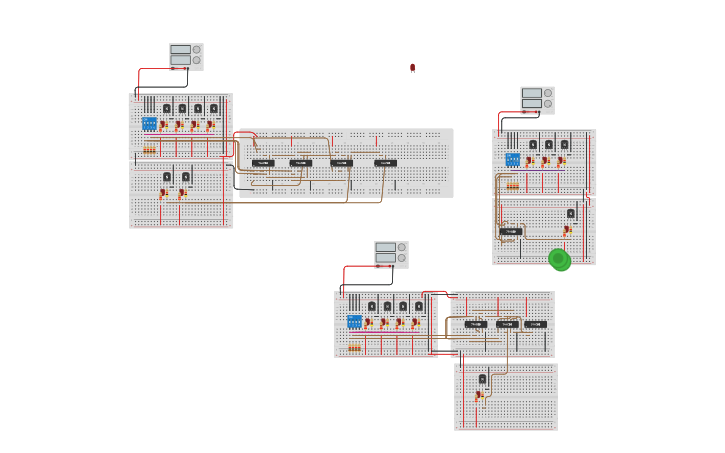 Circuit design TP1 QUAD2 - Tinkercad