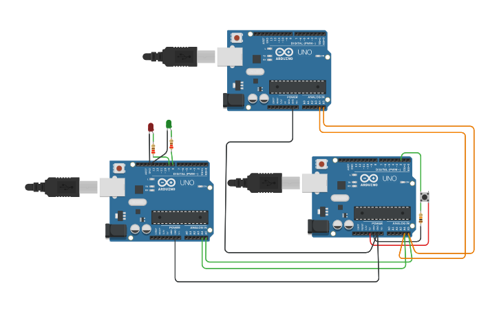 Circuit design Copy of I2c protocol - Tinkercad