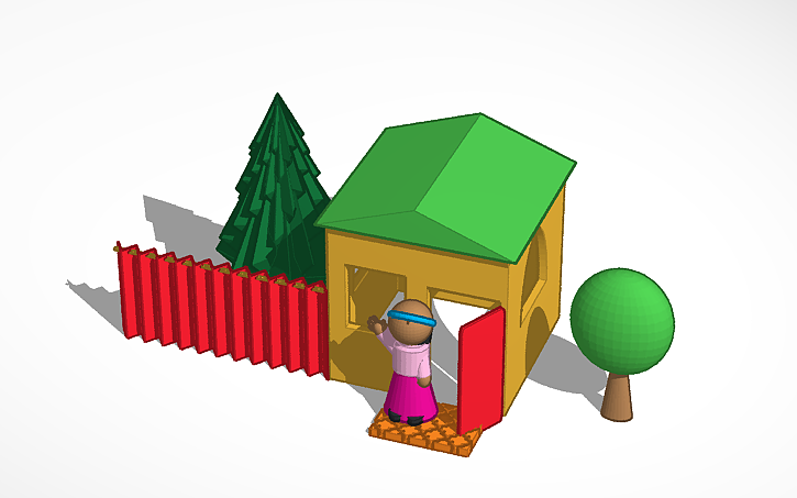 3D design Будинок | Tinkercad
