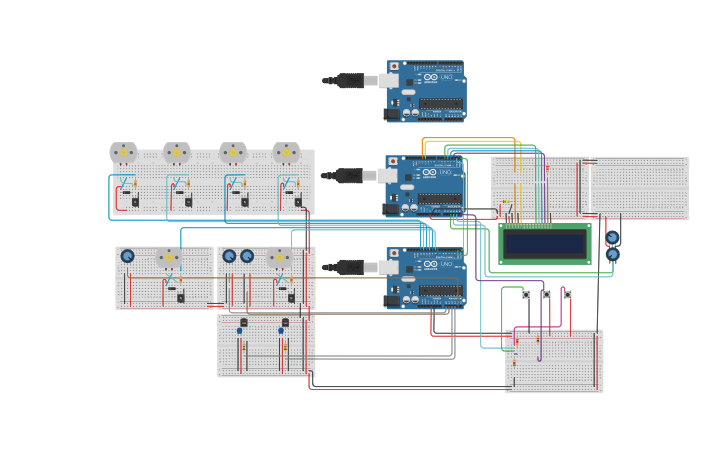 Circuit design Control panel v1 | Tinkercad