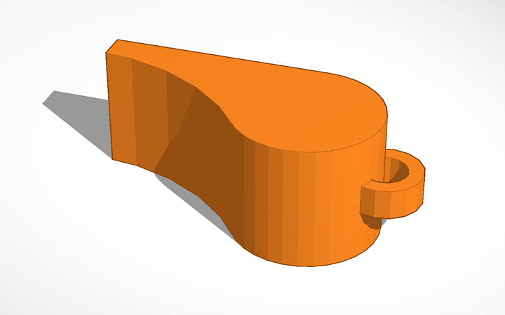 3D design Whistle - Tinkercad