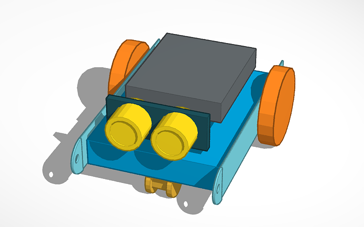 3D design mBot - Tinkercad