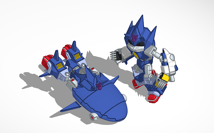 Metal Sonic gets a Decepticon upgrade