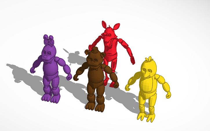 Five Nights At Freddys Tinkercad