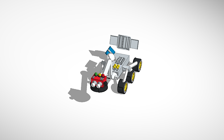 3D design Rover - Tinkercad