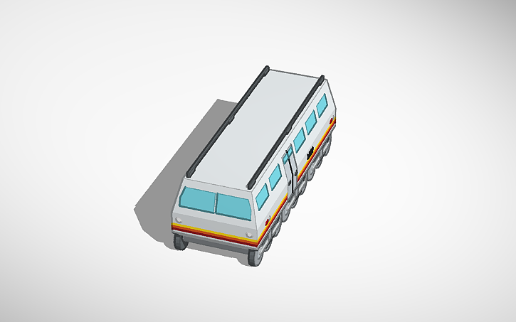 3D design C-10 Metro Train - Tinkercad