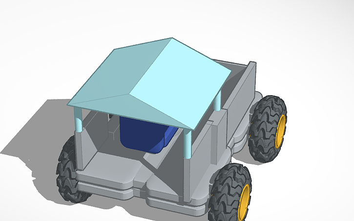 3D design Super rover - Tinkercad