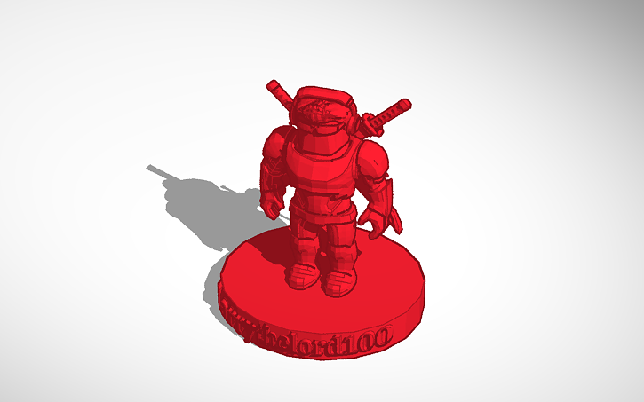 Larrythelord100 Roblox Avatar Tinkercad - 3d design roblox robloxian 20 r6 tinkercad