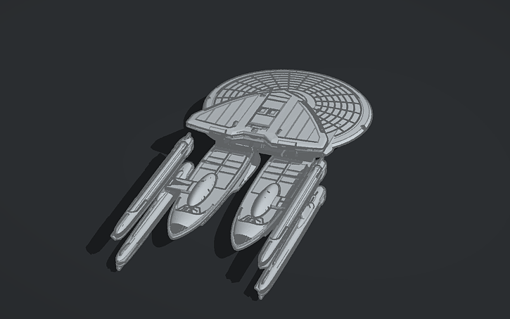 3D design mars class heavy battlecruiser - Tinkercad