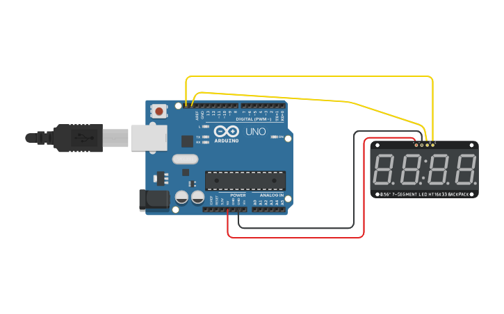 Circuit design TIMER - Tinkercad