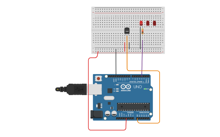 Circuit Design Temp Sensor Tinkercad 7956