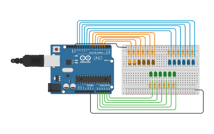 Circuit design Examen 2 Paulina Ruiz Lamadrid - Tinkercad
