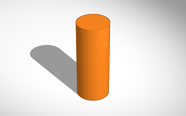 3D design screw thread cover - Tinkercad