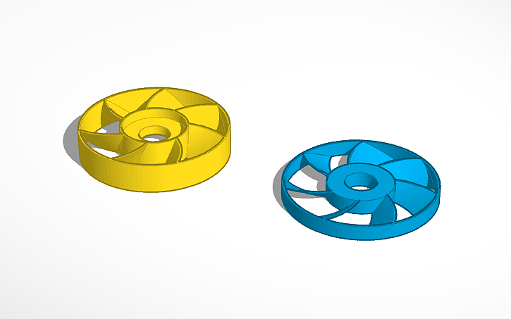 3D design Capsela Fan - Tinkercad