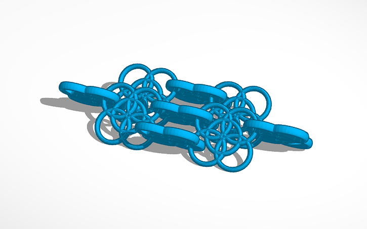 3D design Clover Chain Mail | Tinkercad