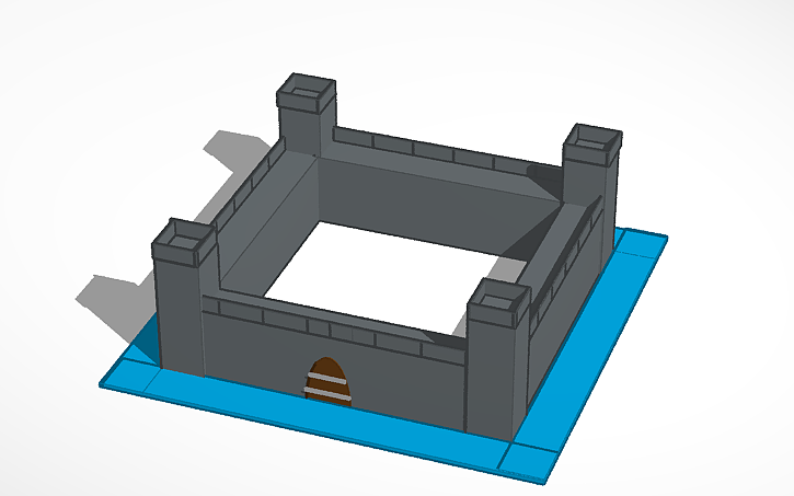 3D design Fortress | Tinkercad
