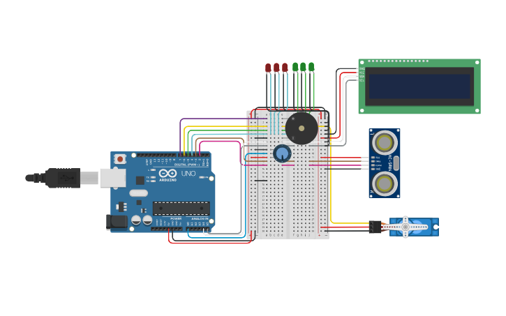 Circuit design IOT MICRO PROJECT - Tinkercad