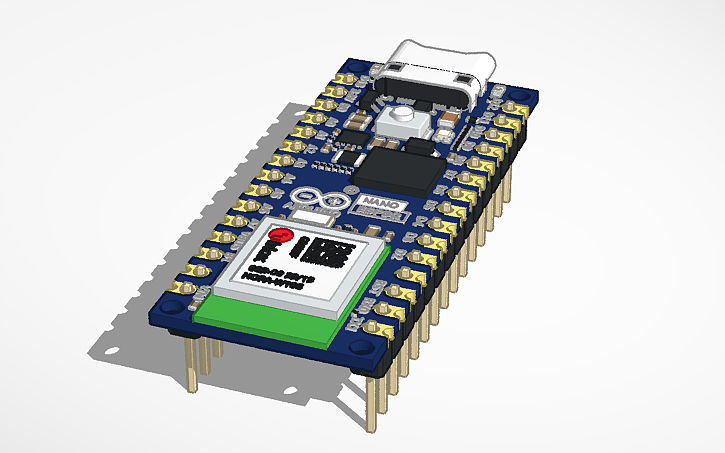3D design Arduino Nano - Tinkercad