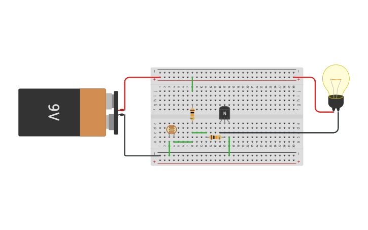 Circuit design ACT 6 Circuito | Tinkercad