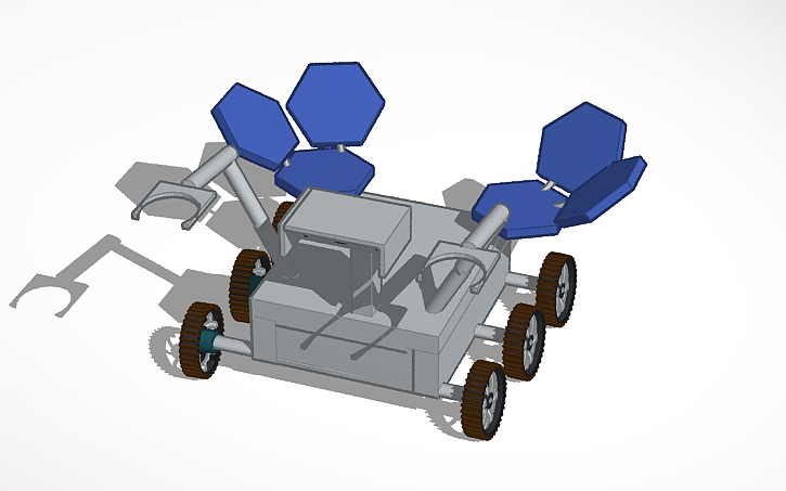 3D design Rover - Tinkercad