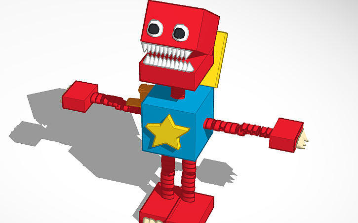 3D design boxy boo - Tinkercad