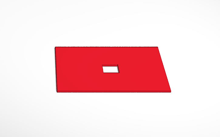 Roblox Sign Tinkercad