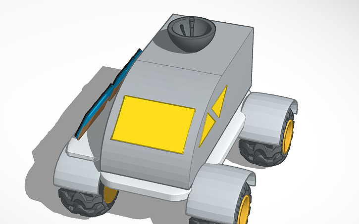 3D design Rover - Tinkercad