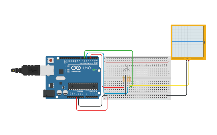 Circuit design Aula 6 - Ex do Ppt - Tinkercad
