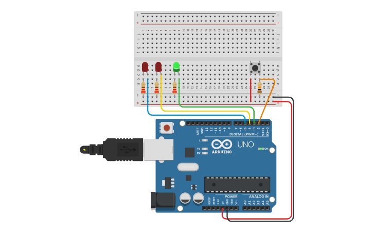 Circuit Design Estador Del Pulsador Tinkercad 5357