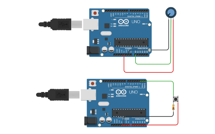 Circuit design Monitor en Serie Arduino - Tinkercad
