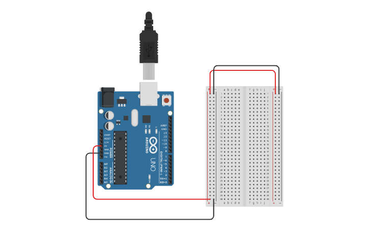 Circuit design Arduino Lesson 1 | Tinkercad