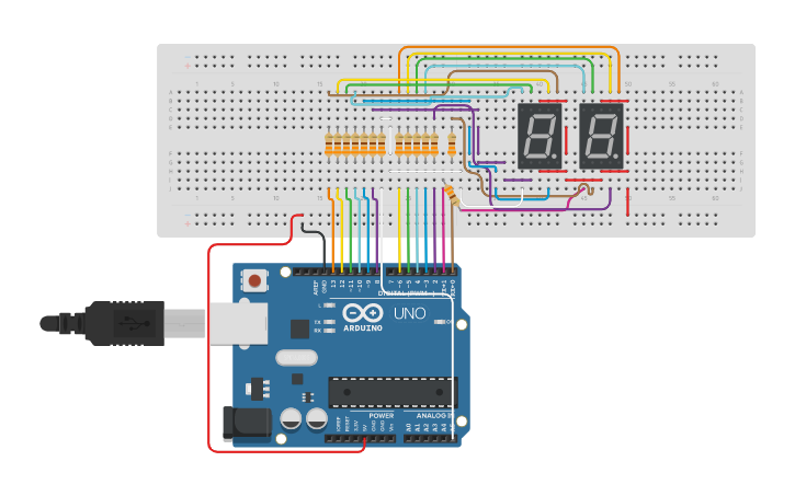 Circuit design 6 pronto - Tinkercad