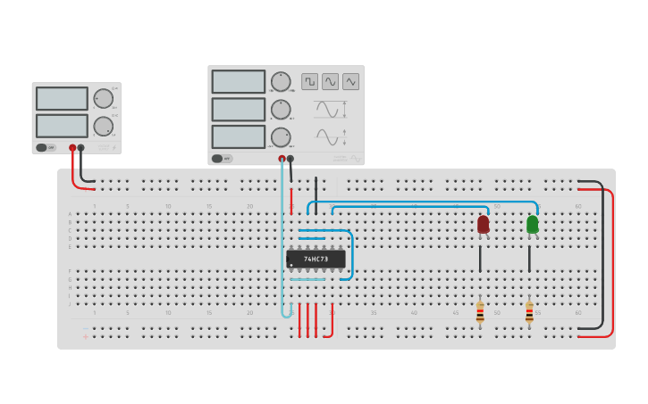 2 bit synchronous down counter circuit diagram