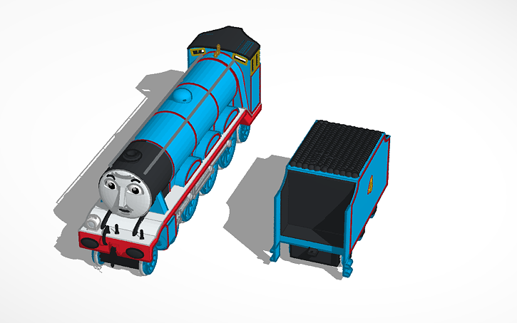 Copy Of Copy Of Gordon The Big Blue Engine Tinkercad