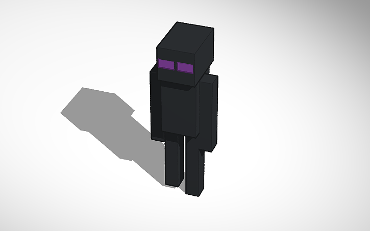 3D design Enderman | Tinkercad