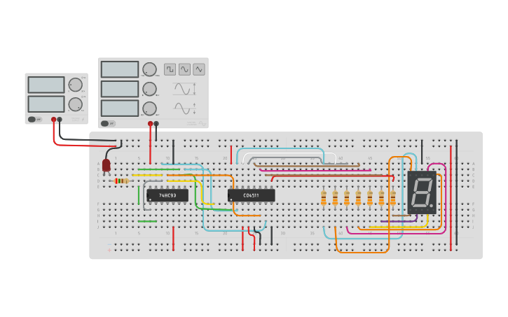 Circuit design Avesio Gerardo Contatore asincrono - Tinkercad