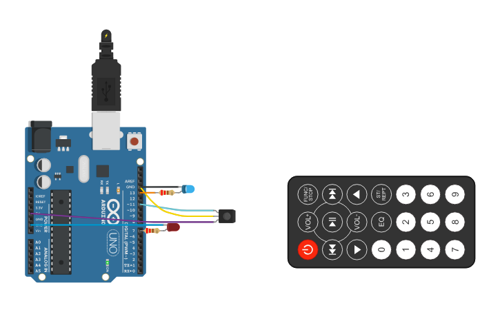 Circuit Design Ir Remote Arduino Sensor Tinkercad Circuit Design Ir Remote Arduino Sensor Tinkercad