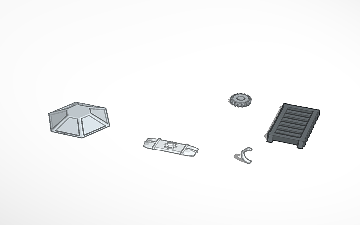 3D design Cool components for Mech | Tinkercad