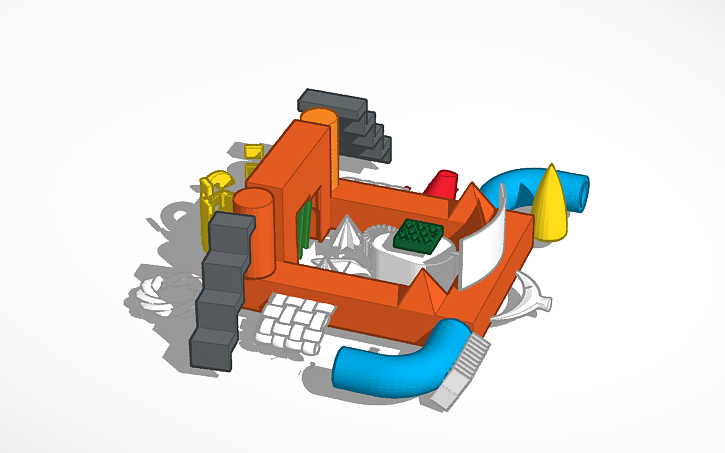 3D design Crazy - Tinkercad
