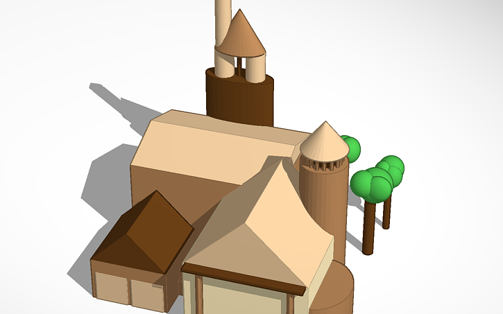 3D design Brad Mansion | Tinkercad