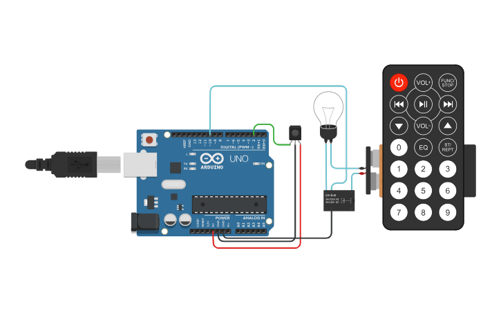 Circuit design Home Appliances Control using Relay and Arduino Board ...