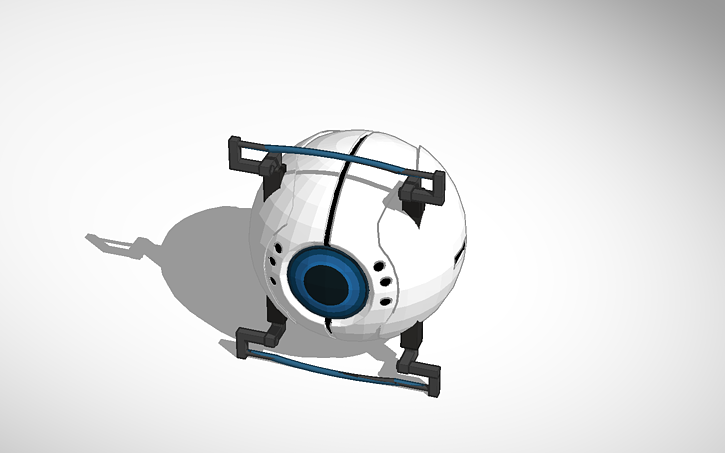 3D design GLaDOS Core - Cake #Portal | Tinkercad