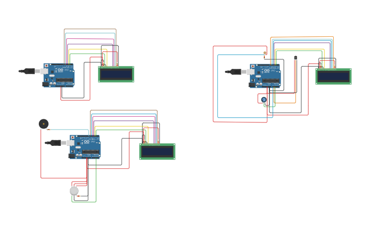 Circuit design Digital Clock - Tinkercad