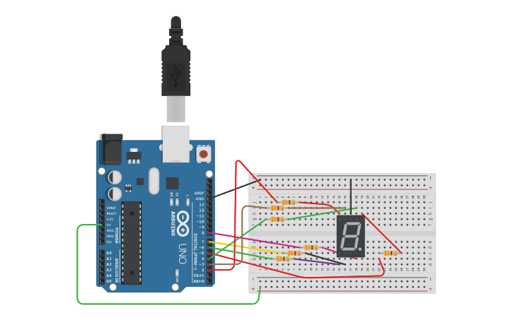 Circuit design 7 segmentos do 5 ao 0 regressivo 7 segmentes arduino 5 ...