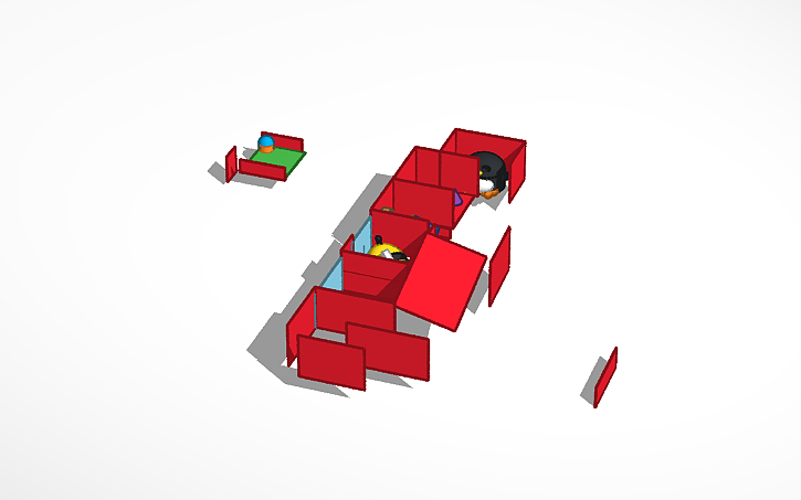 3D design Maze - Tinkercad