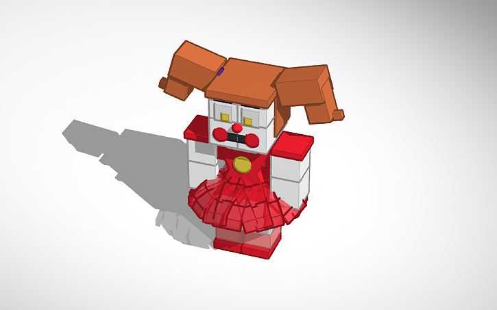 3d Design Circus Baby Roblox Animatronic World Version -