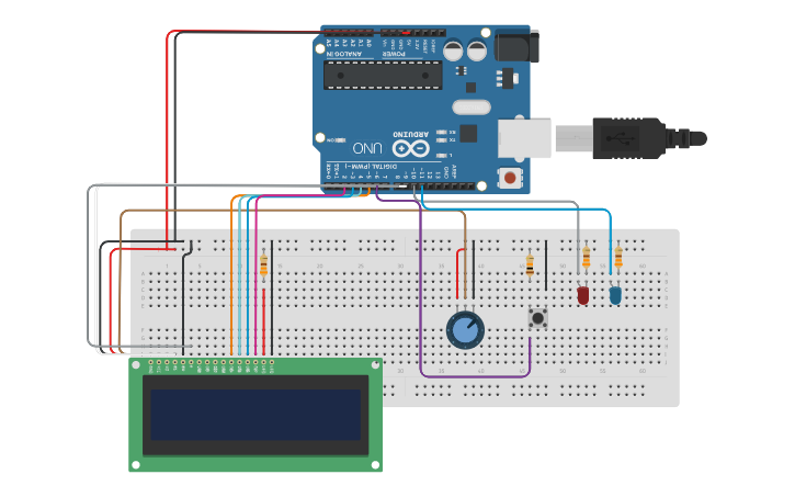 Circuit Design If E Else- Led 