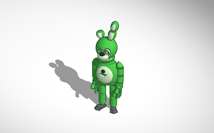3D design Springtrap para ahorradores | Tinkercad