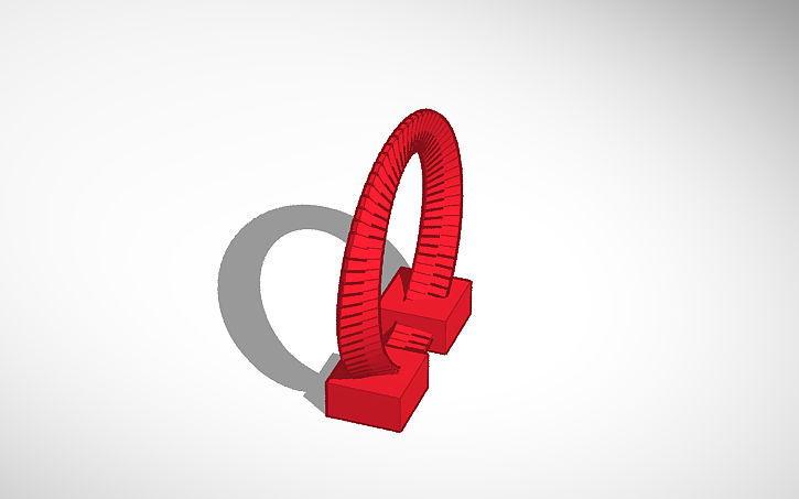 3D design mobius printable unsupported - Tinkercad